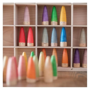 Sticks set 18 piese, Grapat, culoare: Multicolor, dimensiune: 7 cm – fotografie produs