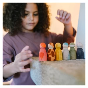 The Animal Crew, set 6 figurine, Grapat, culoare: Multicolor, dimensiune: 6-7 cm – fotografie produs