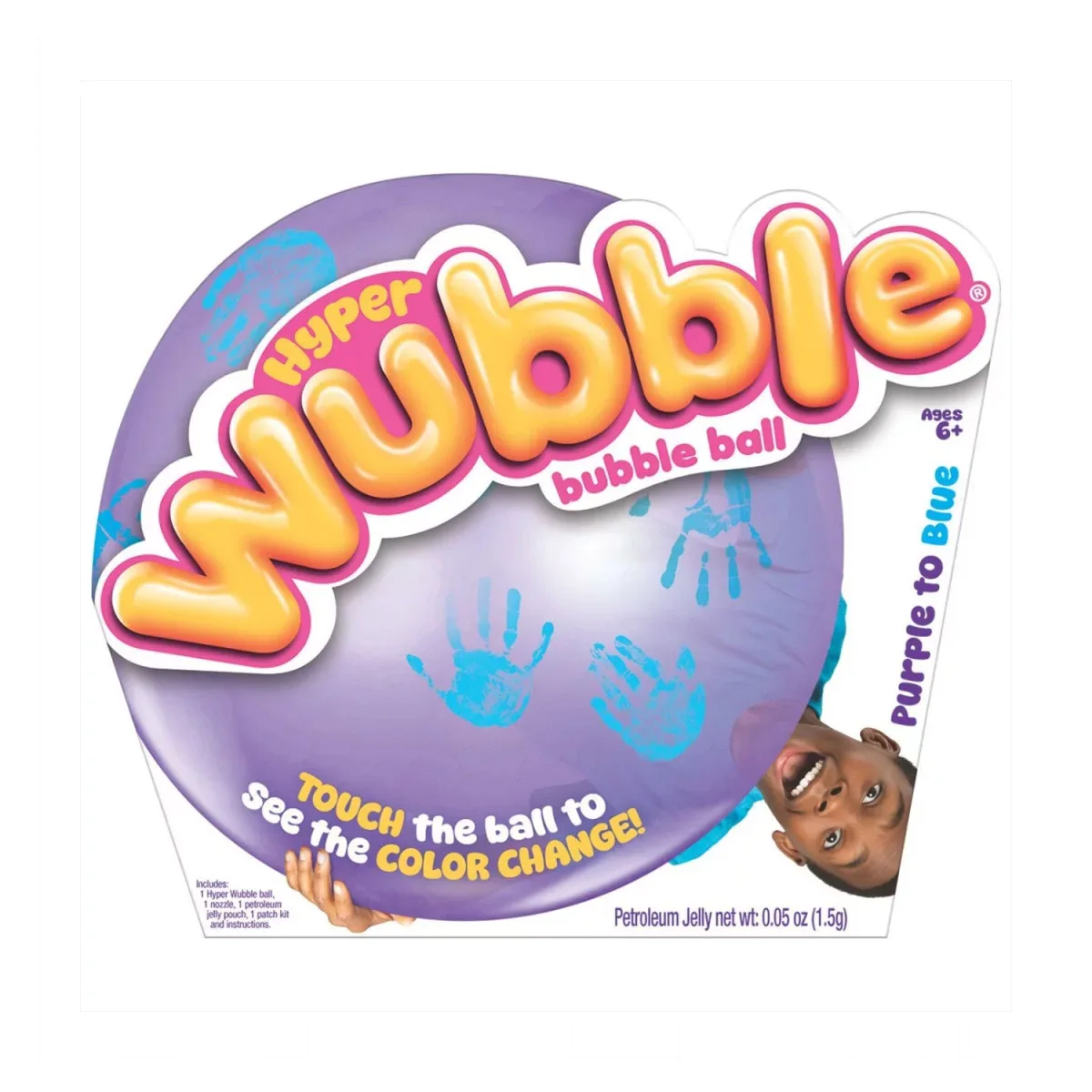 Hyper Wubble – Minge gigantica cu efect de schimbare a culorii, culoare: Multicolor, dimensiune: 75 cm – fotografie produs