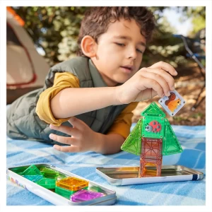MAGNA-TILES Treehouse, Travel set, culoare: Multicolor, dimensiune: 19x9x2 cm – fotografie produs