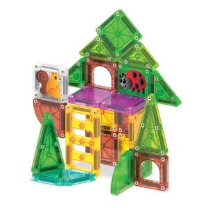 MAGNA-TILES Treehouse, Travel set, culoare: Multicolor, dimensiune: 19x9x2 cm – fotografie produs