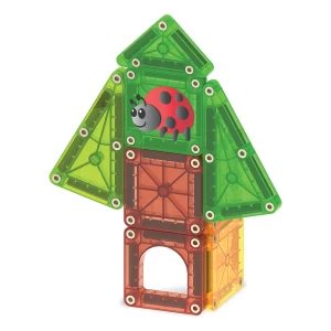 MAGNA-TILES Treehouse, Travel set, culoare: Multicolor, dimensiune: 19x9x2 cm – fotografie produs